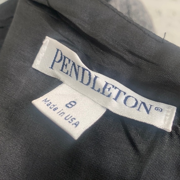 Pendleton Wool and Silk 3/4 Sleeve Size 8 Dress - Picture 6 of 7